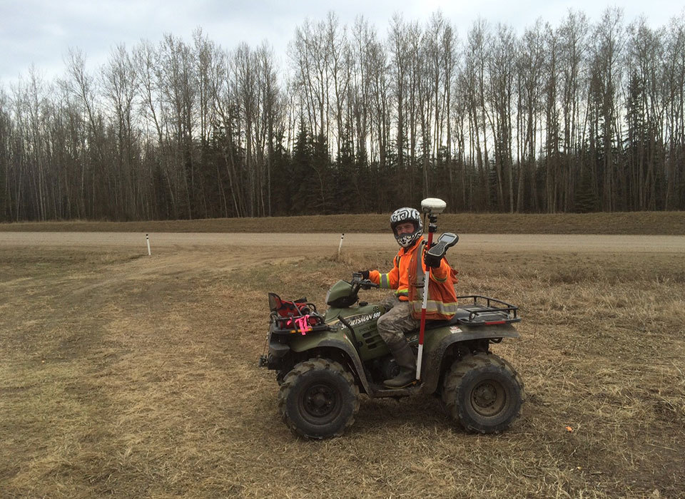 Grande Prairie Staff on Quad