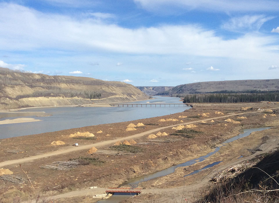 Fort st. john bridge