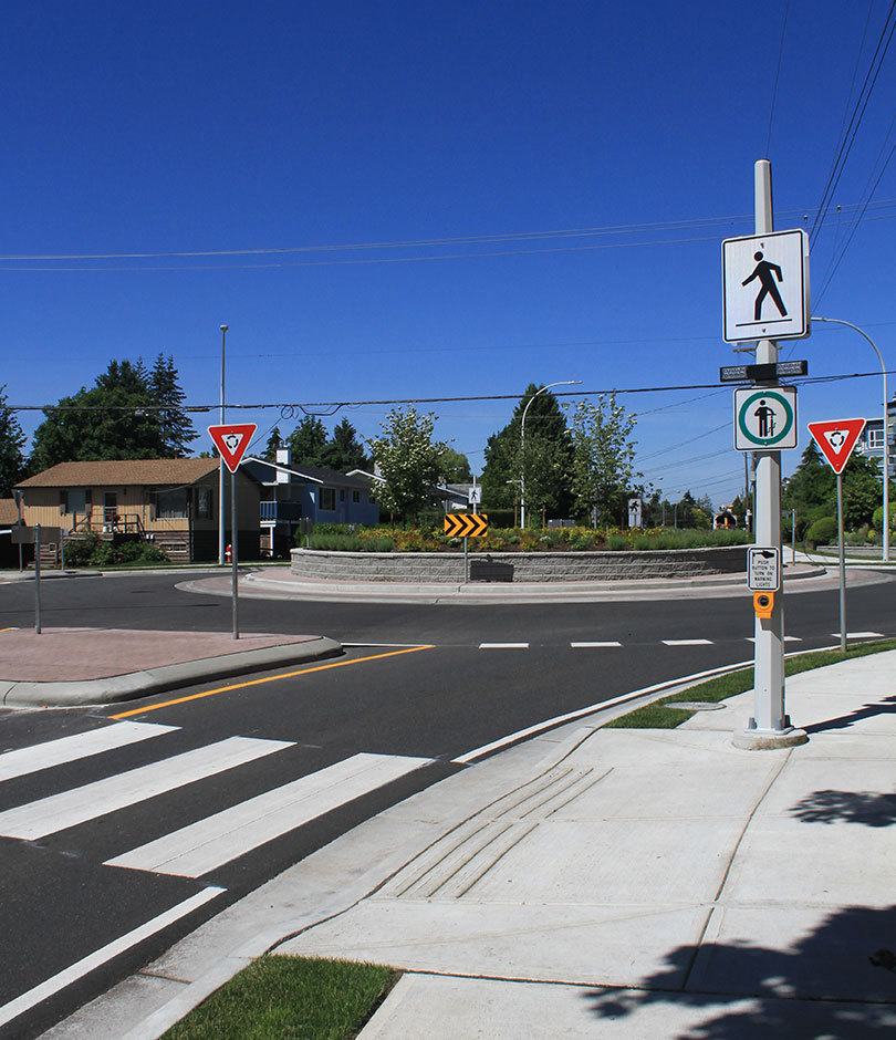 New roundabout