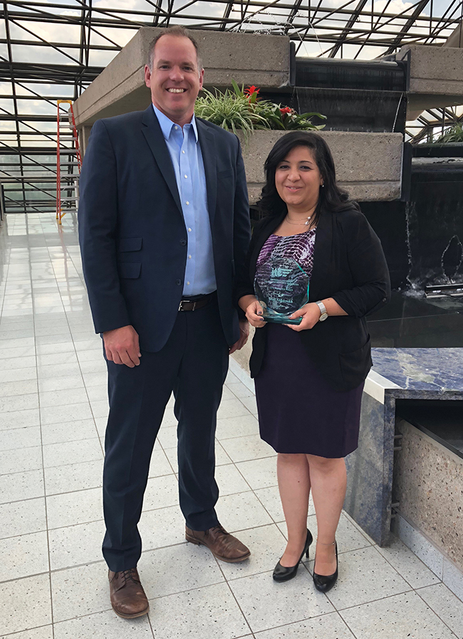 Congratulations to Irini Akhnoukh and Anita Kyle for receiving honours at the Canadian Institute of Transportation Engineers (CITE) annual meeting in Edmonton June 3 to 6 2018.