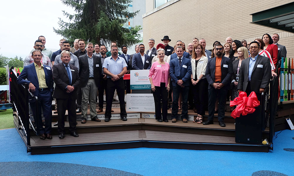 Grand Opening of the McElhanney Children's Playground at Surrey Memorial Hospital