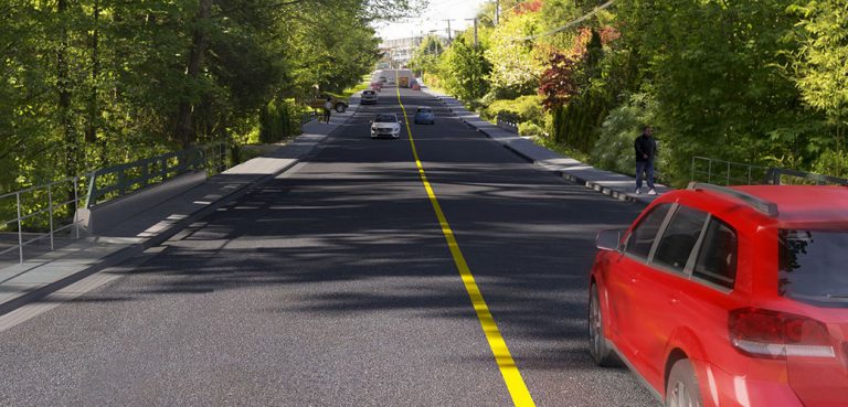 looking west small blur Ross Road