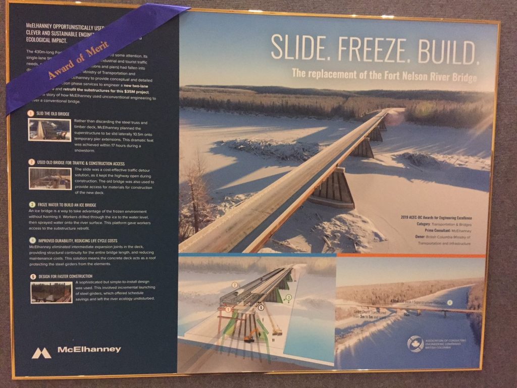 Fort Nelson River Bridge poster