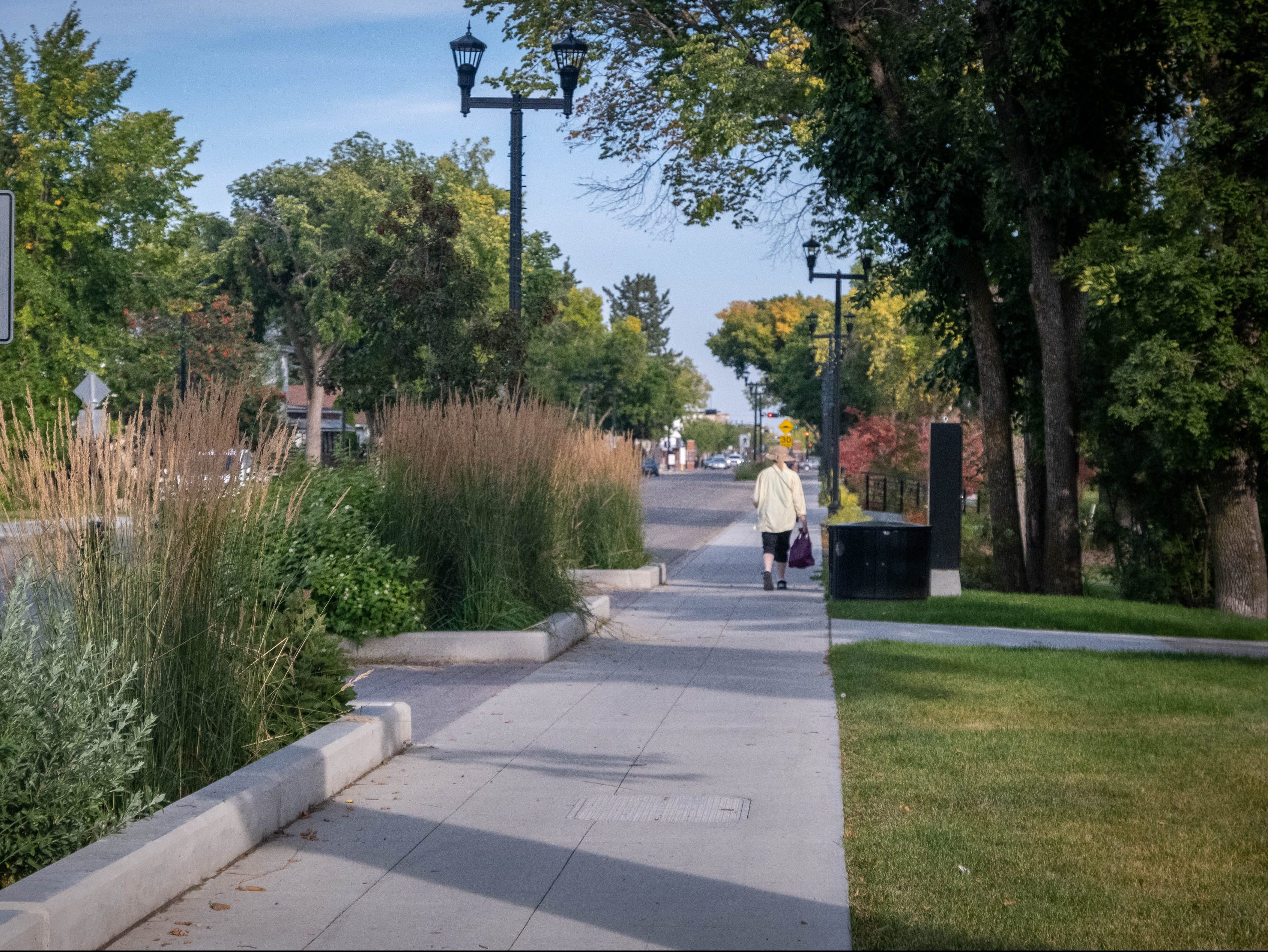 Main Street sidewalk