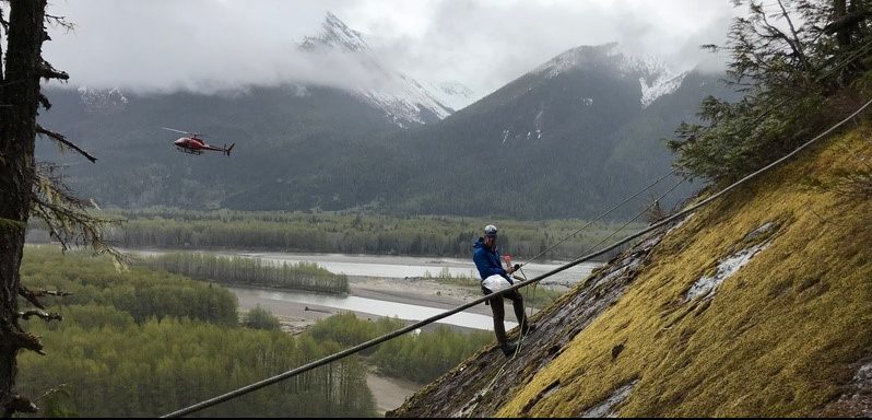 Terrace avalanche mitigation