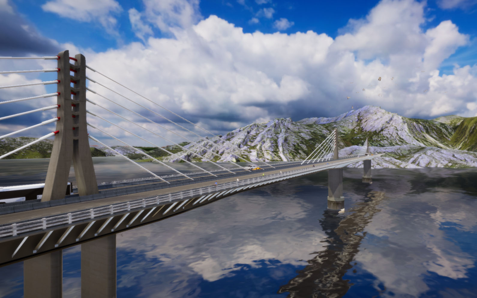 SultanganjBridge_Flythrough_v1 Sultanganj Bridge Fly Through Demo