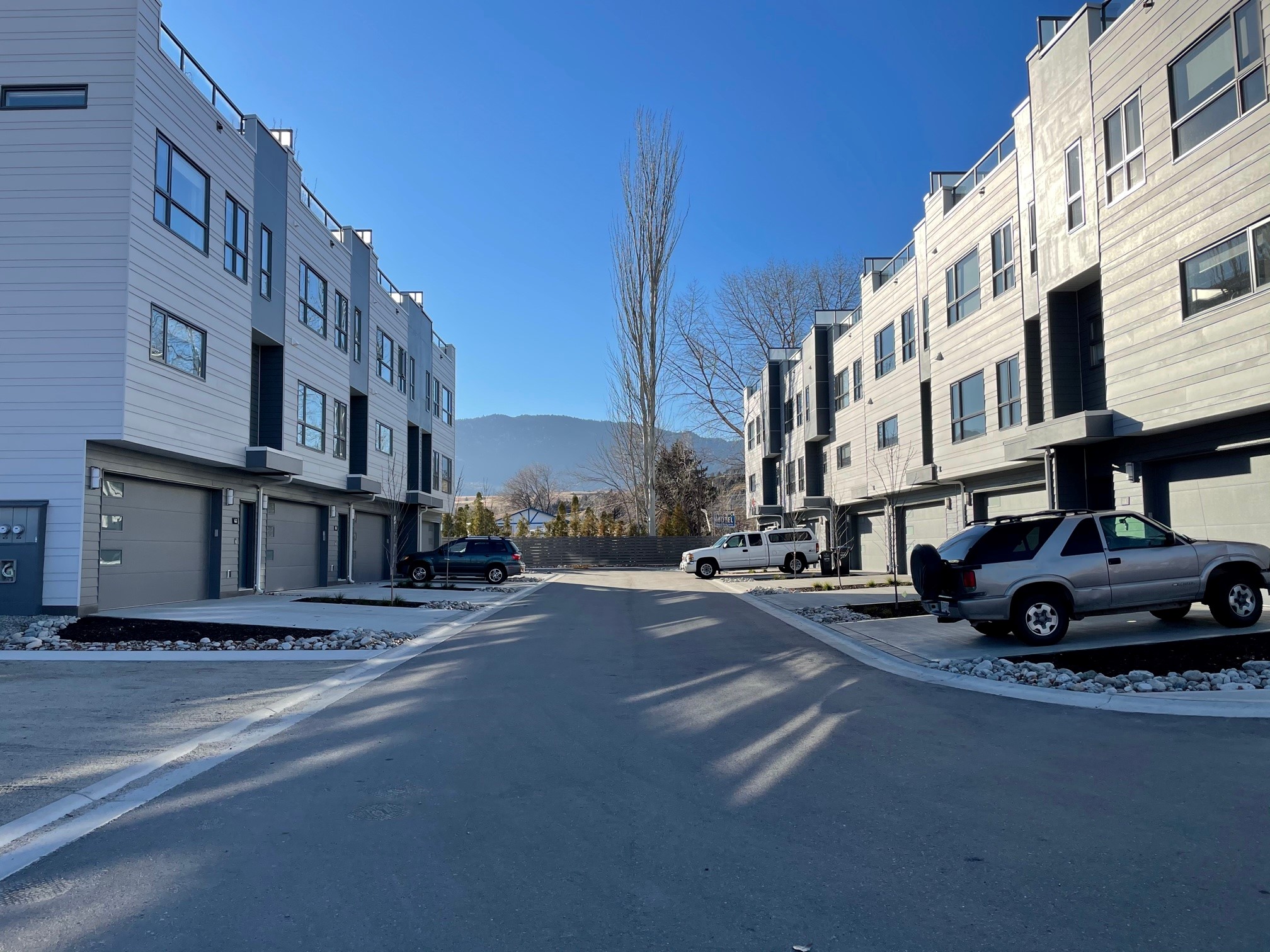 Riverside townhomes complete