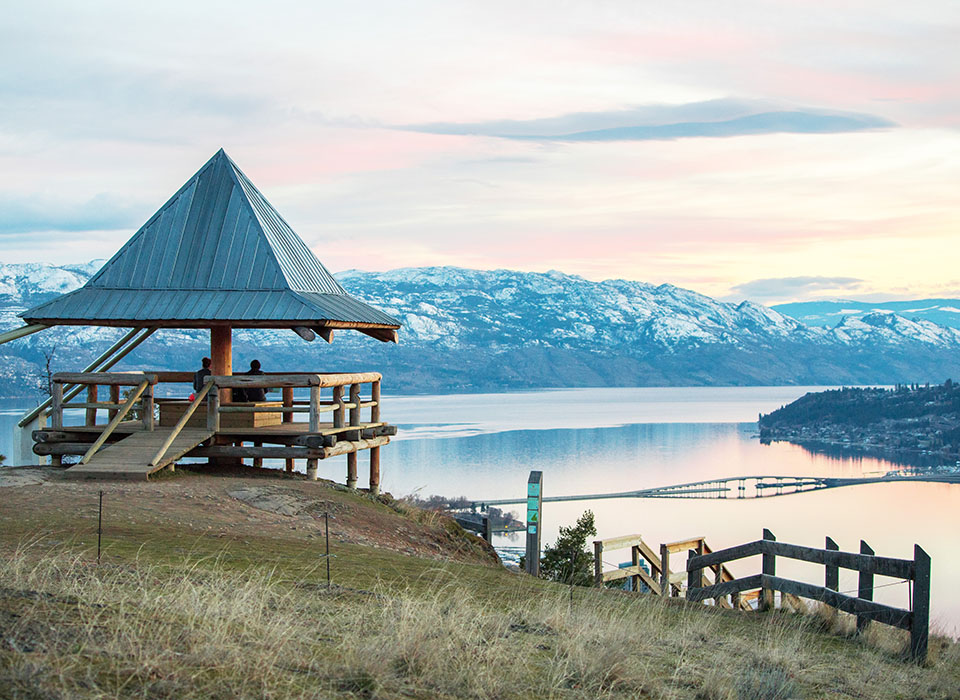 View of Kelowna, BC