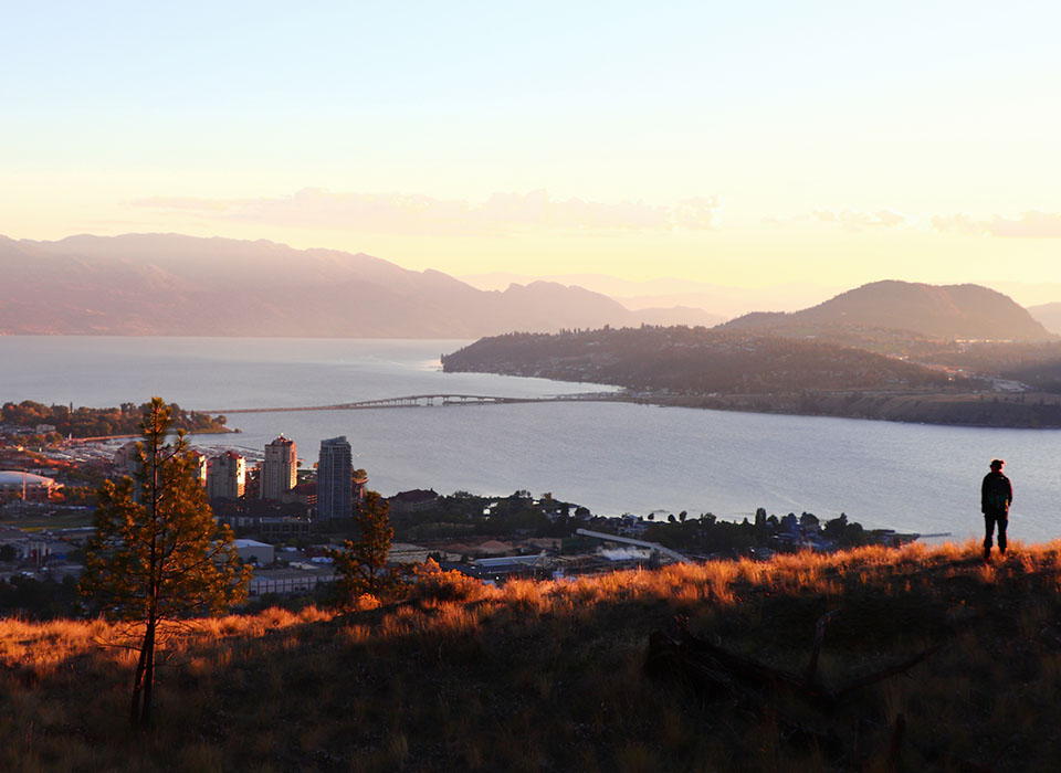 View of Kelowna, BC