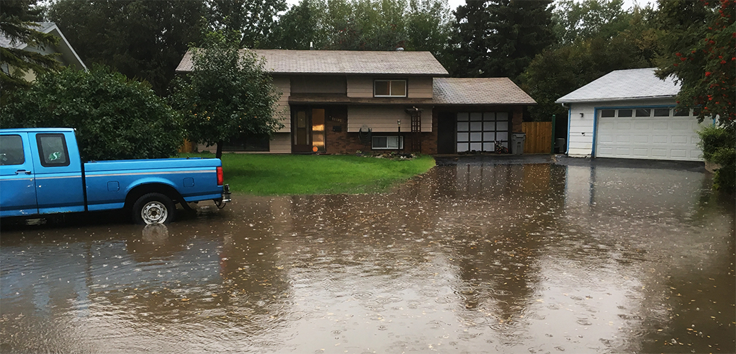 Flooding in Mountview neighbourhood