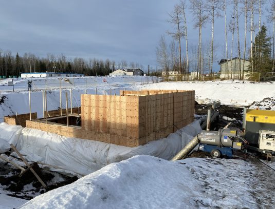 For McMurray portfolio wall forming pumphouse For McMurray portfolio wall forming pumphouse
