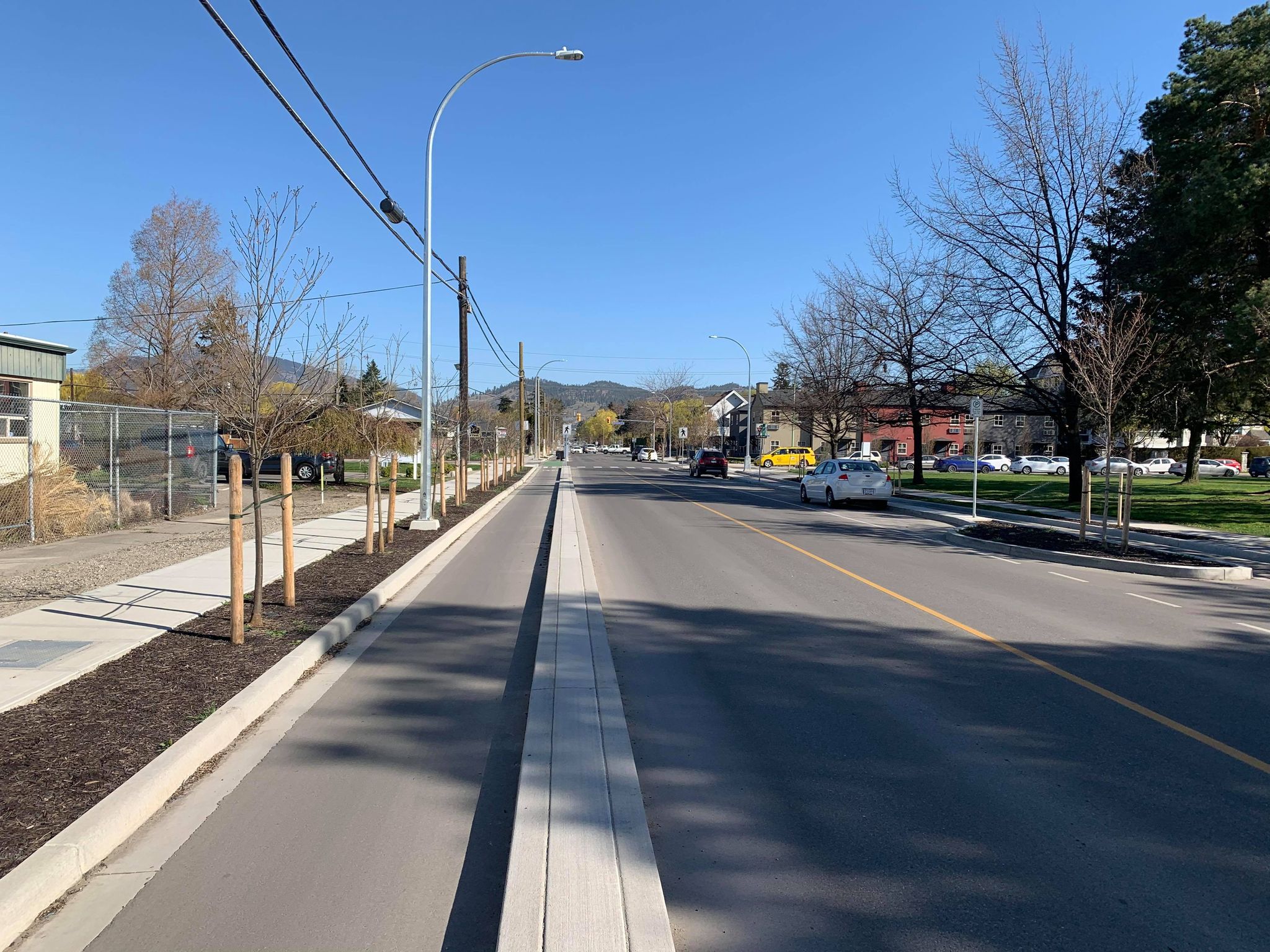 Ethel Street Separated Bike Lane