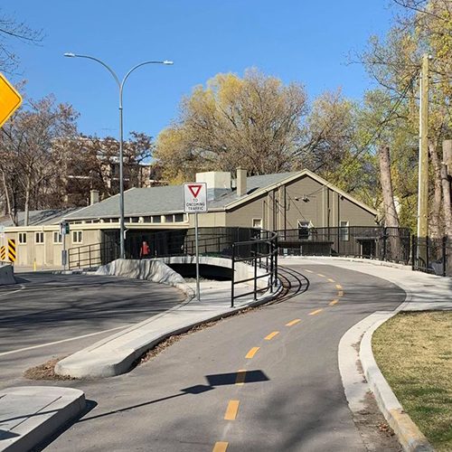 Sutherland Separated Bike Lane