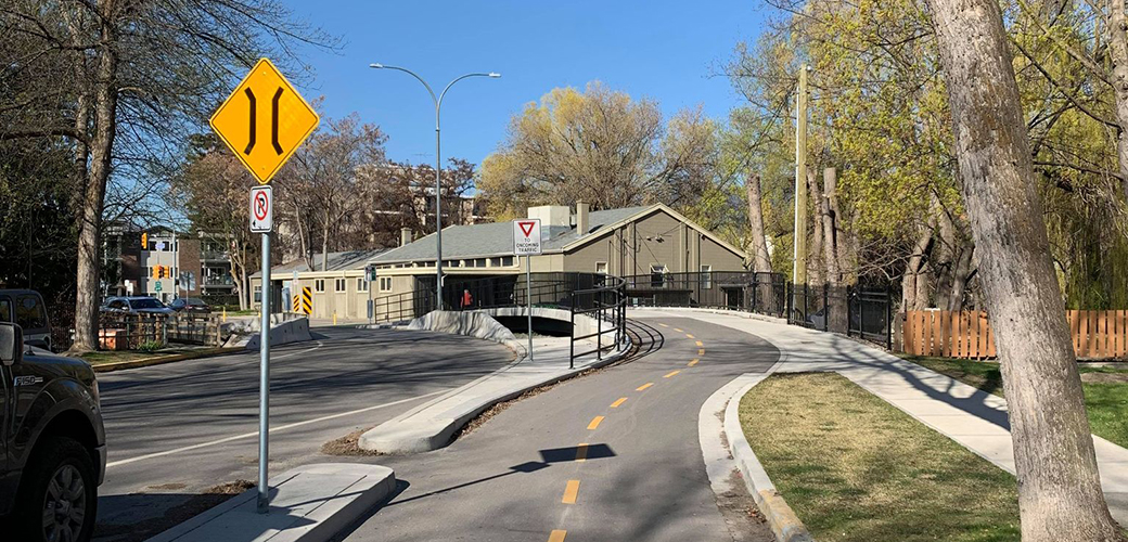 Sutherland Separated Bike Lane