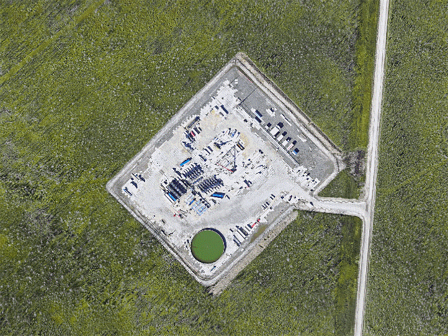 Aerial view of ARC project Aerial ARC Project