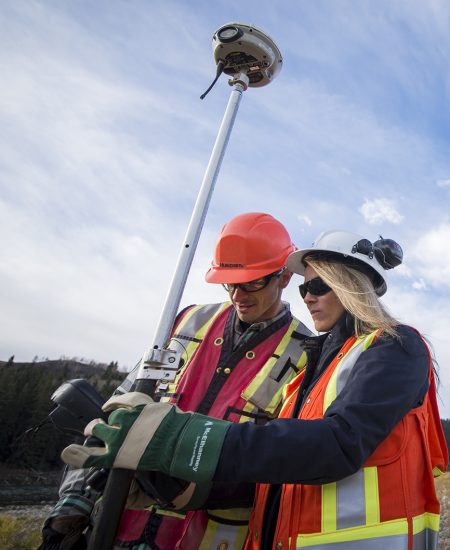 Surveying Peace River