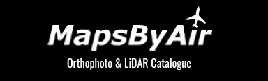 Maps by Air orthophoto & LiDAR catalogue button