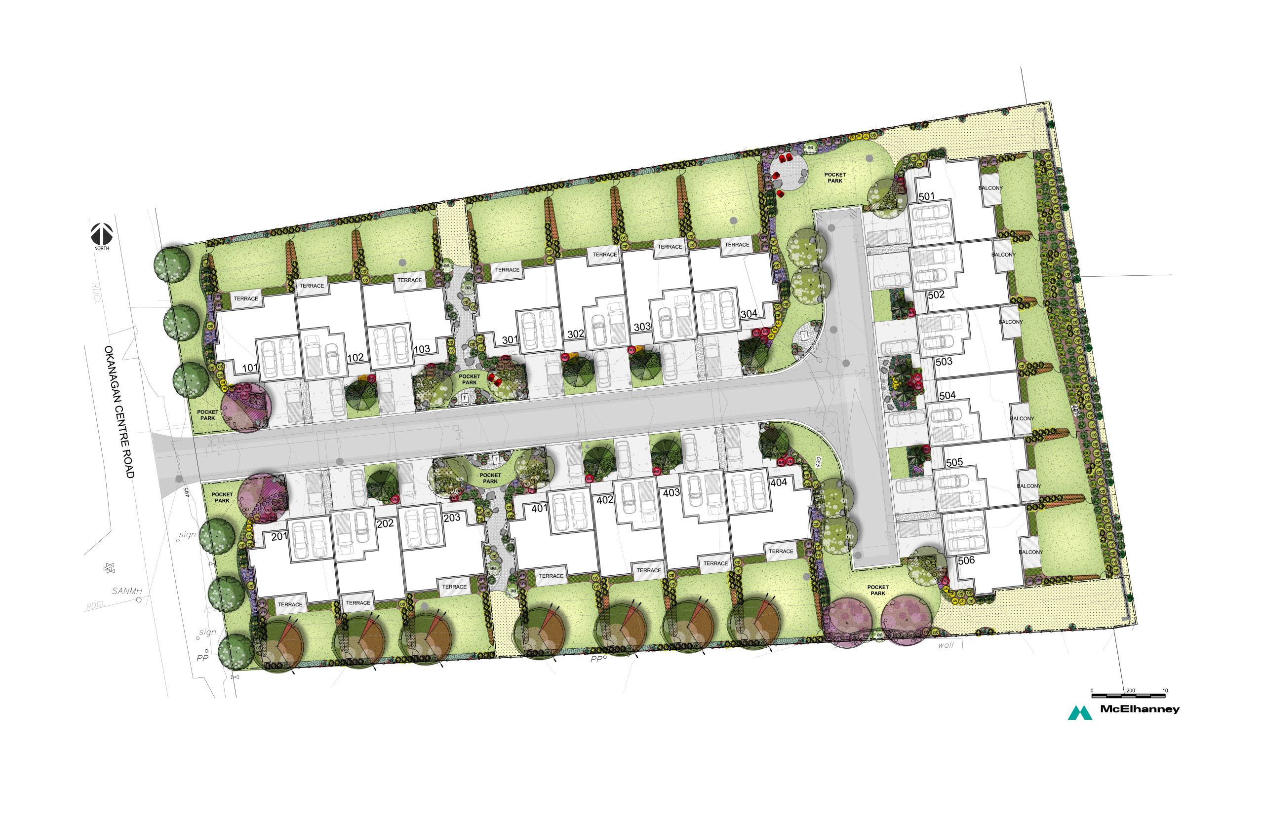 LakePointe Village Landscape Design