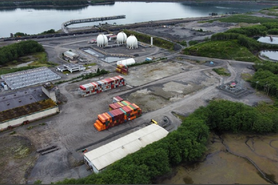 Aerial image of Watson-Island-Remediation