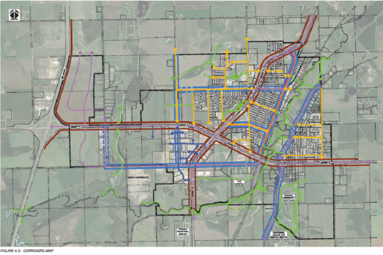 Ponoka Transportation and Urban Framework Master Plan, and ThreeYear