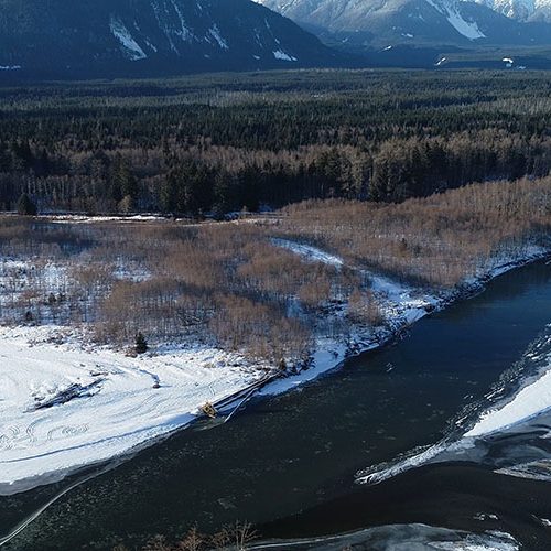 Kitimat River Drone Photo
