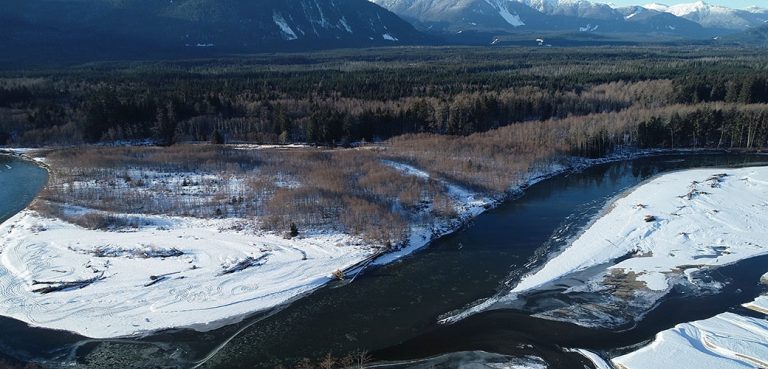 Kitimat River by Drone_crop Kitimat River Drone Photo