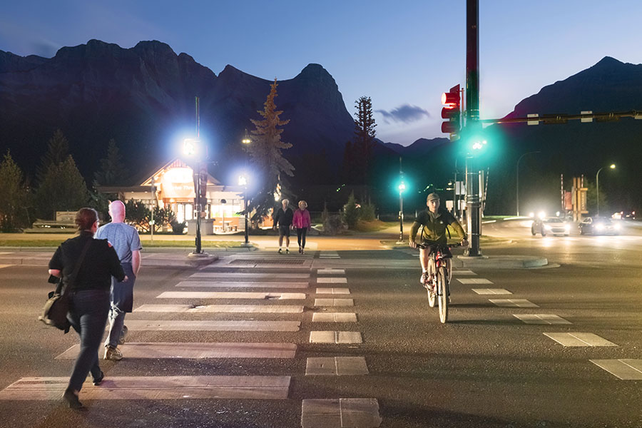 Town of Canmore cycling