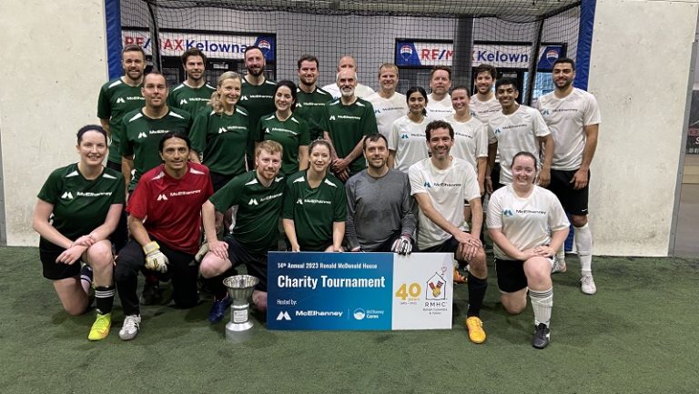 RMH BC McElhanney Green & White Soccer Team – ARTICLE SIZE