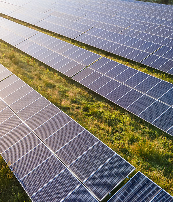 Aerial,View,Of,The,Solar,Panel,In,Solar,Farm,In Solar Panel