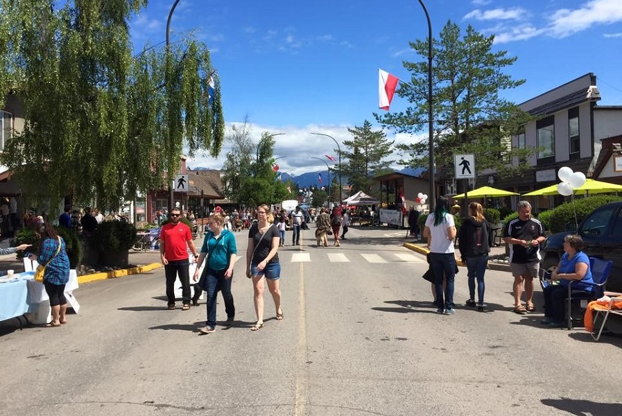 The Town of Smithers OCP considered the community's vibrant Main Street