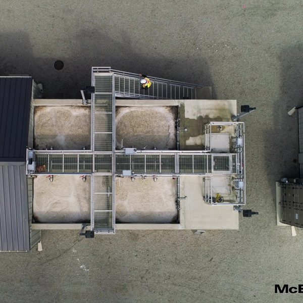 MBB tanks in action at Anacla Moving Bed Biological Reactor (MBBR) tanks in action at Anacla.