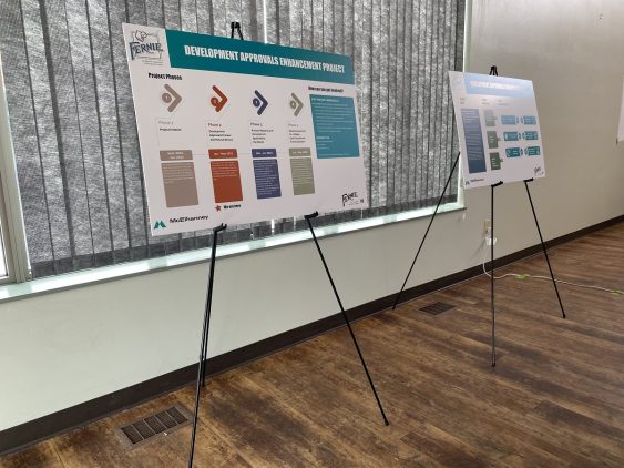 Fernie development approvals engagement posters