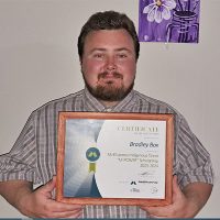 Bradley Box, McElhanney scholarship recipient.