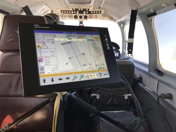 Our teams in-flight mapping technology used for the City of Vancouver data acquisition