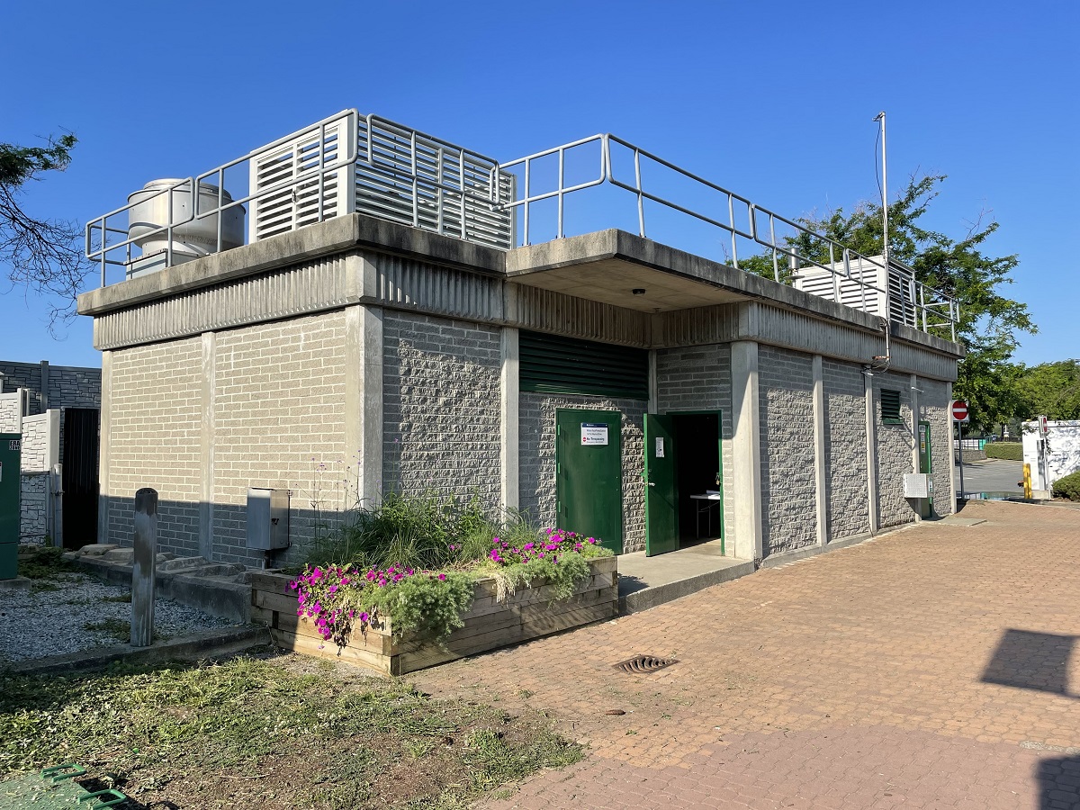 White Rock Pump Station Sanitary pumping station building exterior