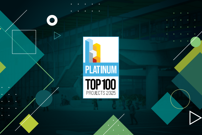 McElhanney Platinum Status recognition in ReNew Canada’s 2025 Top 100 Projects Report, marking leadership in Canada’s largest public infrastructure projects.