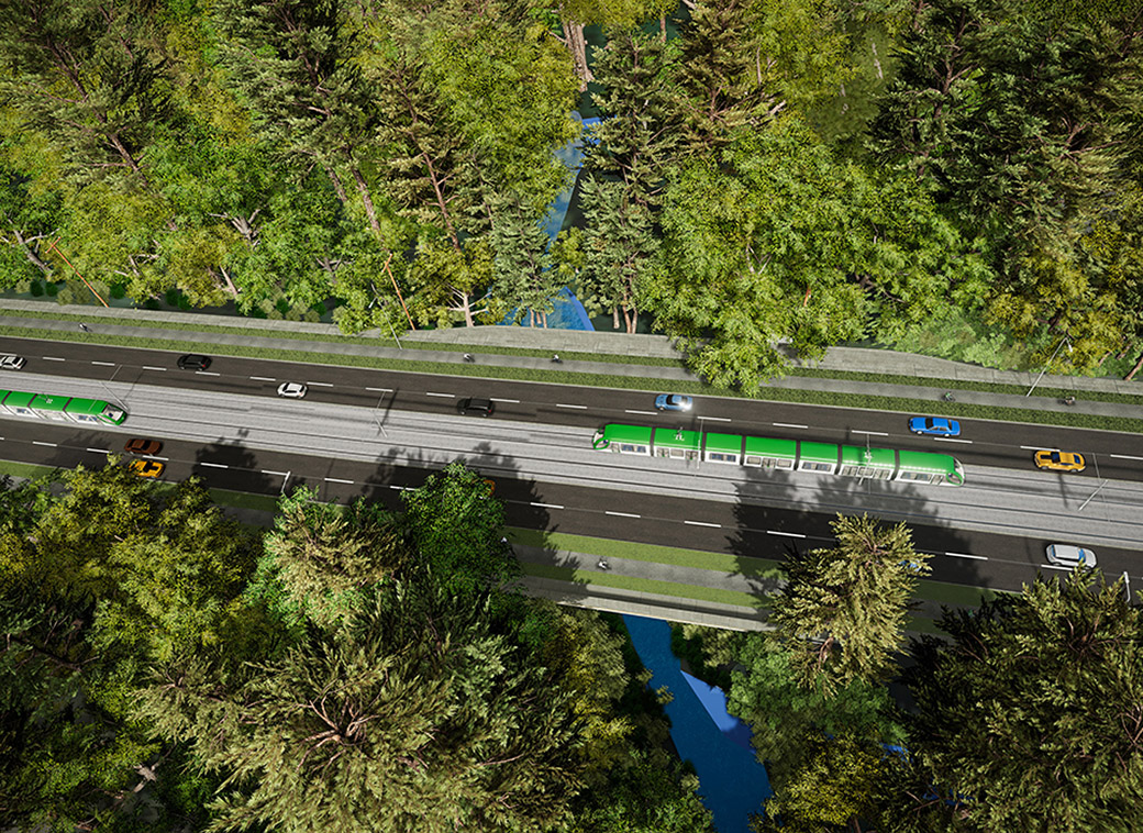 Bear Creek Bridge Upgrades Rendering