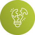 Multi-disciplinary LiDAR and geospatial services icon representing integrated project delivery.